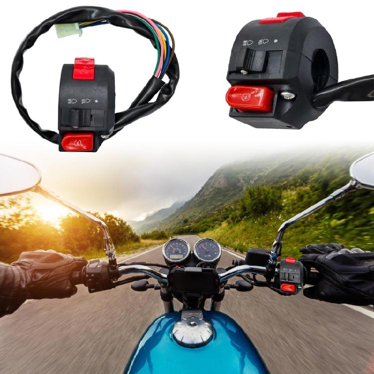 User Friendly Motorcycle Emergency Stop & Lighting Switch Electrical System Switch for Personalizes Ridings Experience