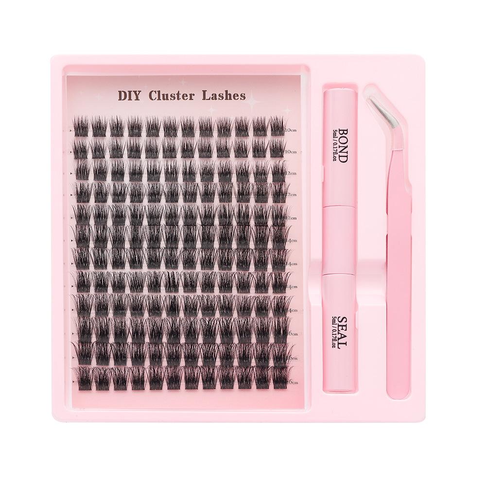 Diy Natural Curl Grafting Thick False Eyelashes Extension