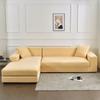 Water Resist Sofa Cover Thickened Milk Silk Living Room Sofa Cover Elastic Fabric L -Shaped Corner Sofa Cover Anti -Pet Scratch