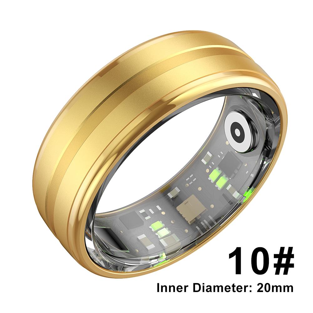 Smart Ring Multi Sport Modi Fitness Tracker 5ATM Wasserdicht Schlaf Blut Sauerstoff Herzfrequenz Überwachung Schritt Zählen Smart Ring