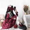 [Housaku Co., Ltd.] Lolita Long-Sleeved Dress, Cosplay, Gothic Lolita, Mori Girl, Cute Girls, Frills, Princess Style, Everyday Wear, Christmas, Hallow