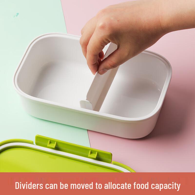 Chahua Microwavable Divided Bento Lunch Box