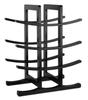 Todgar Bamboo Wine Rack Black