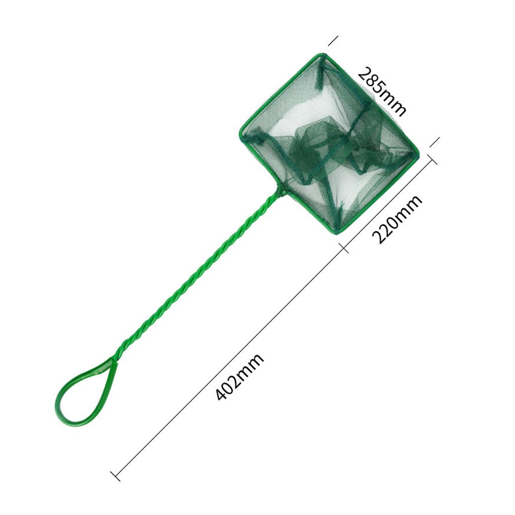Portable Fishing Net Aquarium Fish Tank Catching Fish Landing Floating Filter Pond Pool Leaves Skimmer Net 3/4/5/6/8/10/12 Inch