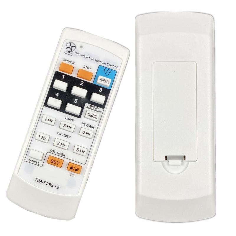 Electric Fan Remote Control for RM-F989+2 Universal Ceiling Fan Directly Replacement Remote Controller Accessories
