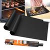 משטח גריל BBQ מונע הידבקות רב פעמי עמיד בחום פד עבה במיוחד כיסויי תנור משטחי אפייה קל לניקוי כלי מטבח וכלי ברביקיו חיצוניים