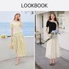 Xiangying Women's Off-Shoulder Bow Knit Top