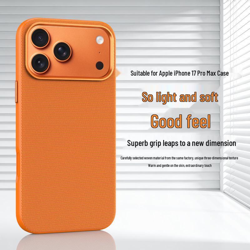 

iPhone 17 Pro Max Magnetic Cloth Texture Leather Case with Anti-fall Protection iPhone 16
