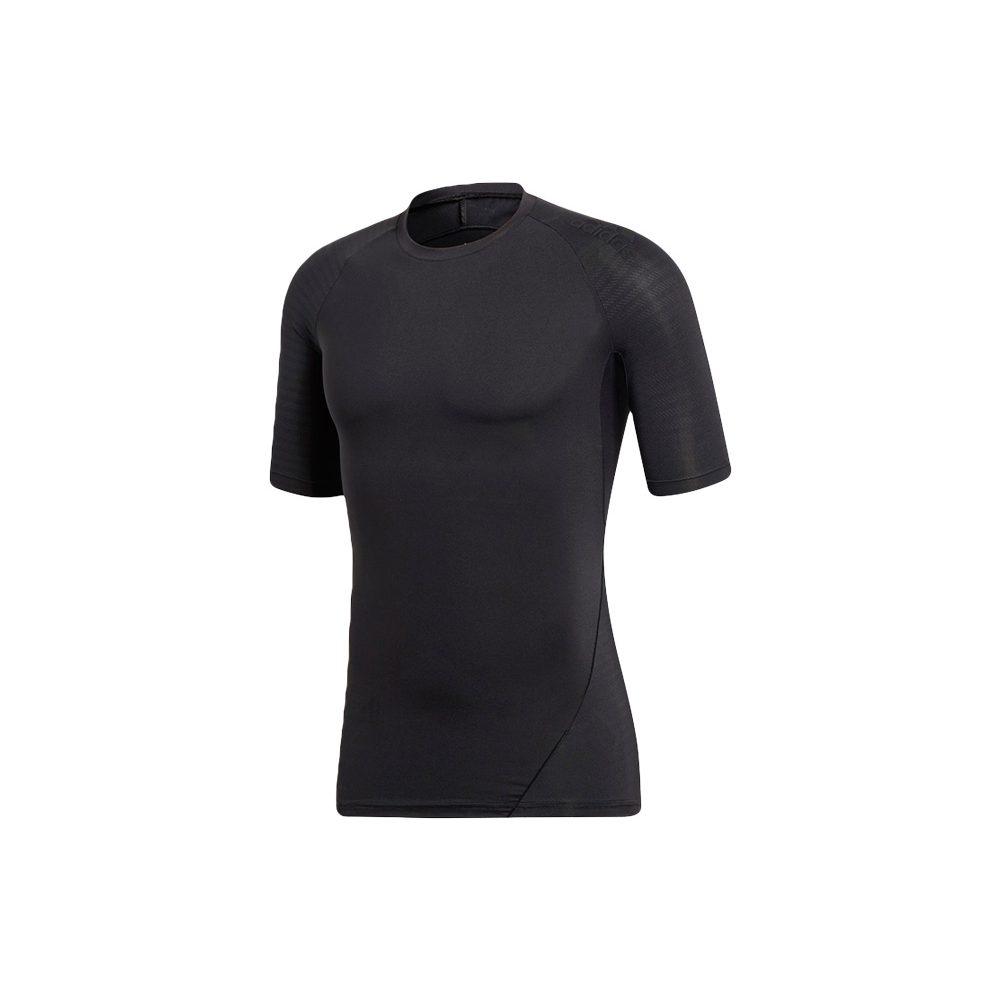 Adidas T Shirts Men's Black Crew Neck Moderate Straight Fit CF7171