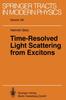 Kniha Time-Resolved Light Scattering from Excitons : 130