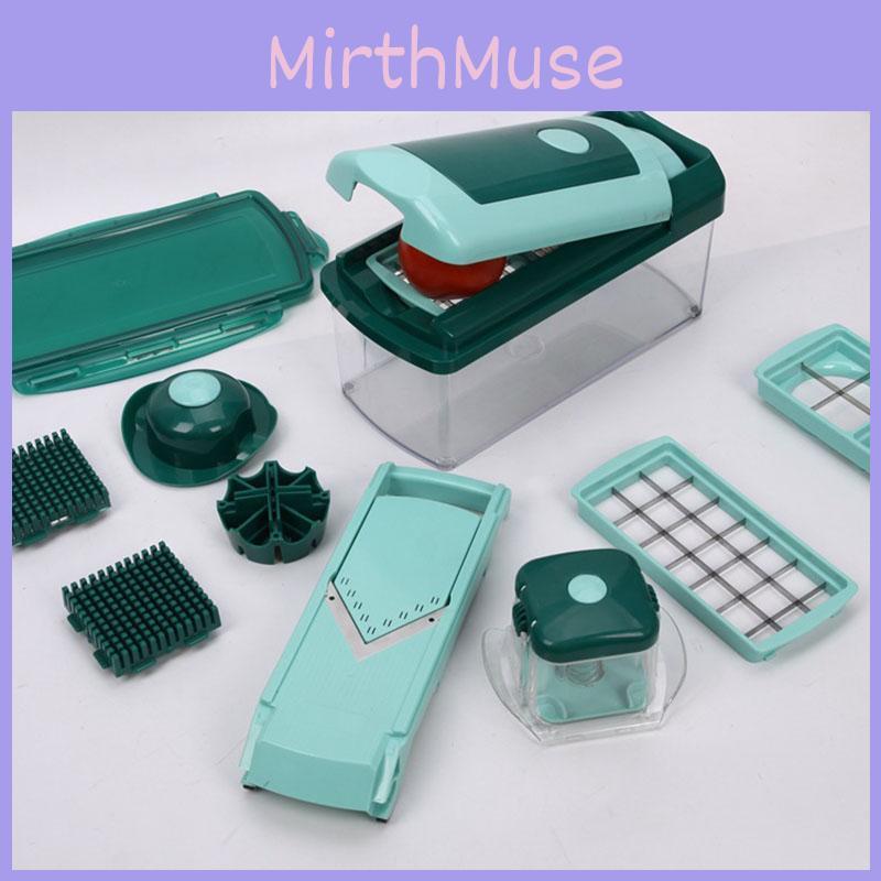 Multi-functional Easy Food Chopper Vegetable Cutter Slicer With Durable Stainless Steel Blades For Effortless Kitchen Prep