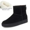 Fashion AIYUQI Snow Boots Female Genuine Leather 2025 New Winter Ankle Boots Women Flat Non Slip Natural Wool Warm Boots Women