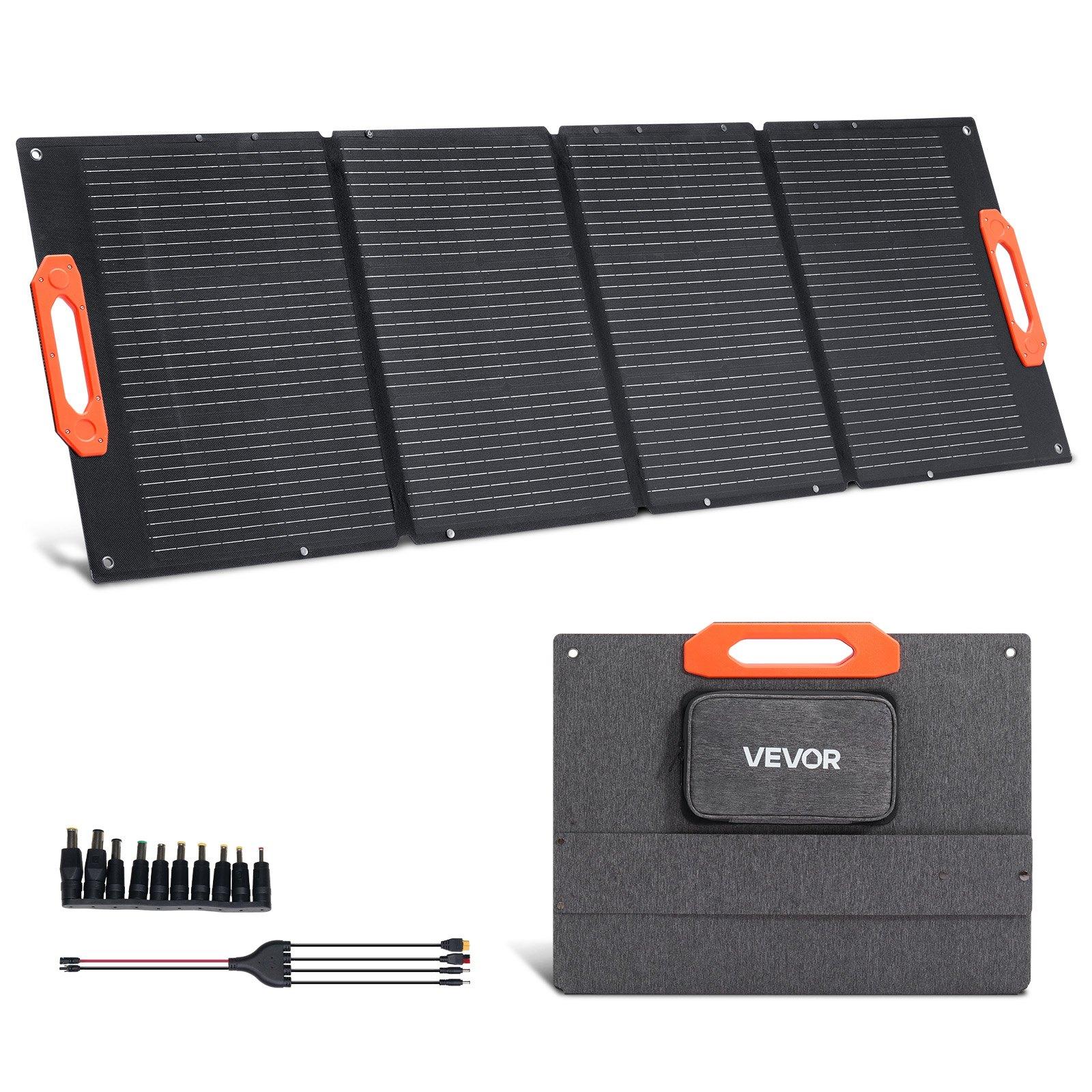 VEVOR 150W Foldable Monocrystalline Solar Panel