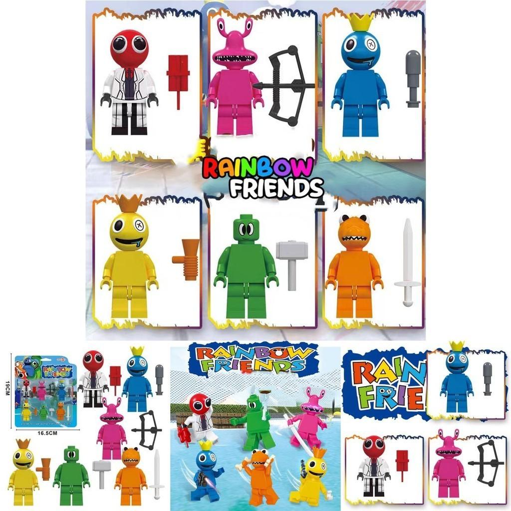 Weihnachtsgeschenk Kollektion Roblox Rainbow Friends Baustein Spielzeug Actionfigur