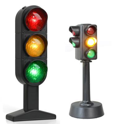 1 szt. Zabawka Znaki Światła Drogowe Podstawa Lampy Światła Drogowego Symulacja Światła Drogowego Bezpieczeństwa Światło Drogowe Domowe Ozdoby Transportowe