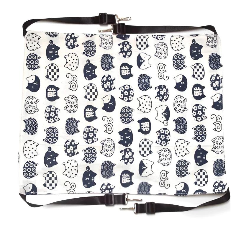 

Pet Cat Hanging Hammock Soft Breathable Pet Cage Hammock with Adjustable Straps and Metal Hooks Soft Bed Sleeping for Cat Ferret S белый