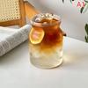 Coffee Cup Curled Latte Cups Household Glass Drinkware Juice Milk Simple Mug Transparent Water Bottles Glassware Cups Coffeeware