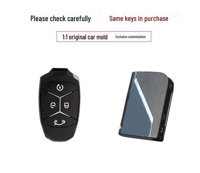 

Universal Lynk & Co Key Case for Models 01/02/03+/05+/06/09 - New Key Shell Buckle Set for Men and Women