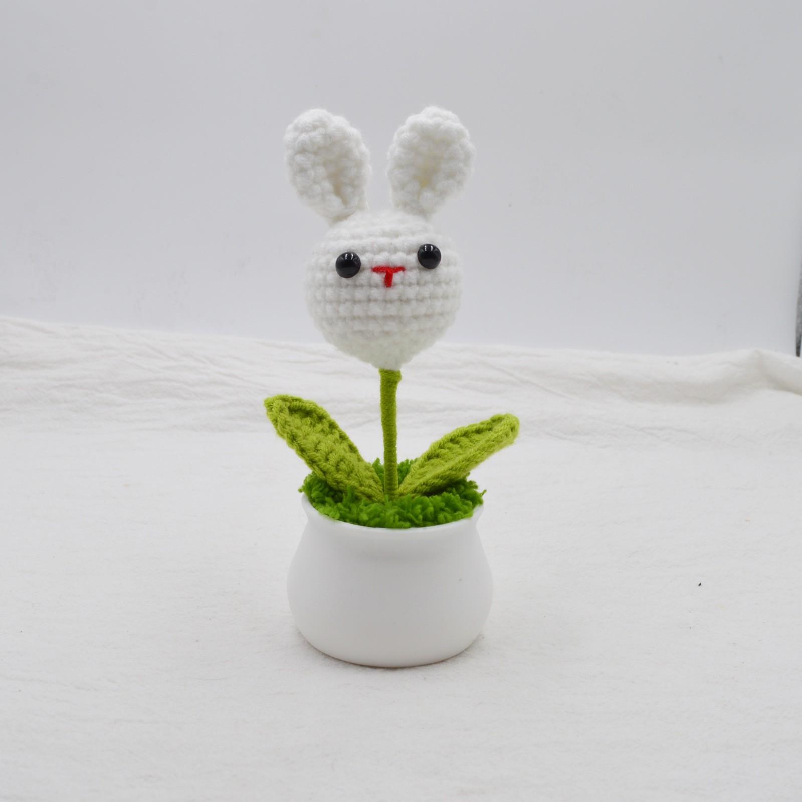 

Ручной крючок Растение в горшке Искусственный цветок Растение в горшке Креативный подарок Украшение (1 кусок) One Size