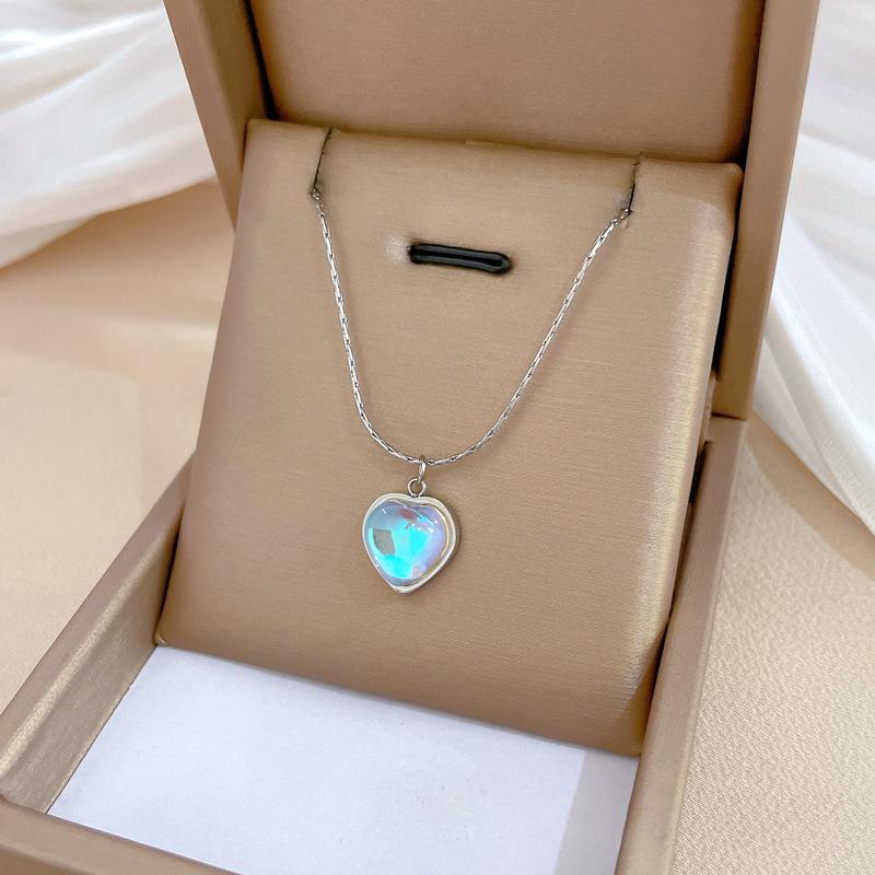 Popular Element Personality Minimalist Wind Furnace Real Gold Necklace Female Collarbone Chain