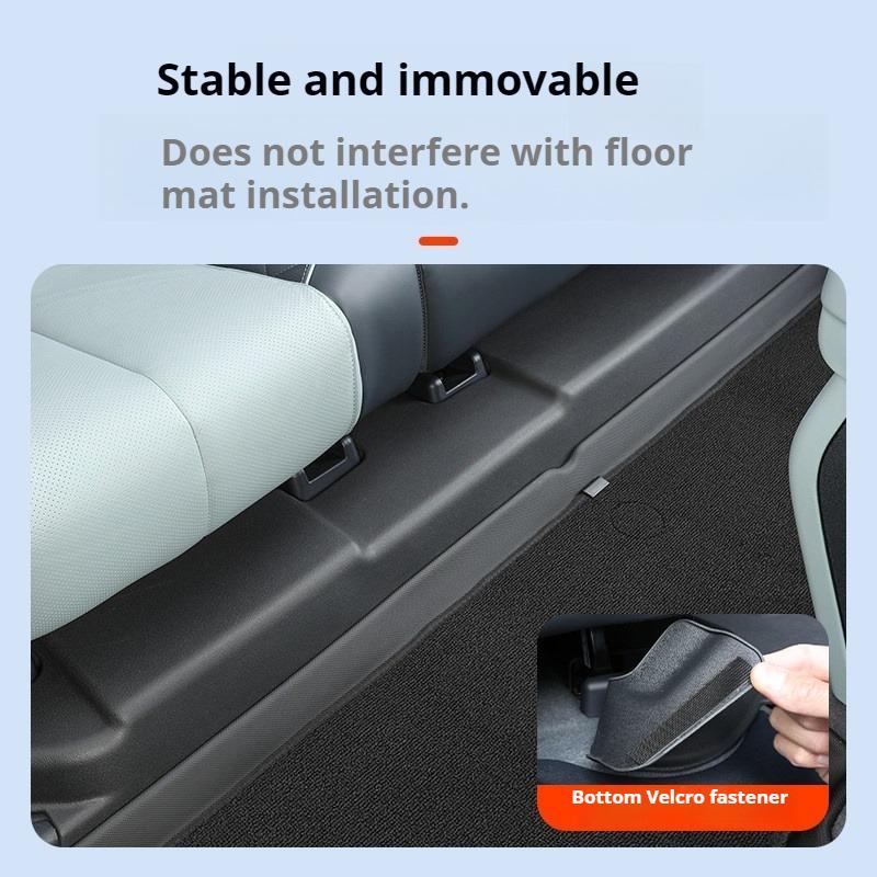 For BYD Leopard 5 Denza B5 Specialized Center Console Both Sides Anti Kick Mat Seat Protective Pad Velvet Surface Protection Car