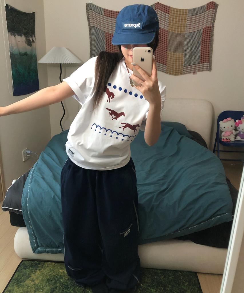Ssobi Dododo Oversized Short Sleeve T-Shirt