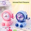 Automatic Creative Cartoon Astronaut Pencil Sharpener for Students and Kids