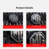 Car Front Badge Decoration Steering Wheel Sticker Rear Trunk Logo For MG Cyberster MG3 MG5 MG7 MG6 ZS ES5 ONE HS MG4 EV Cyber X VV222