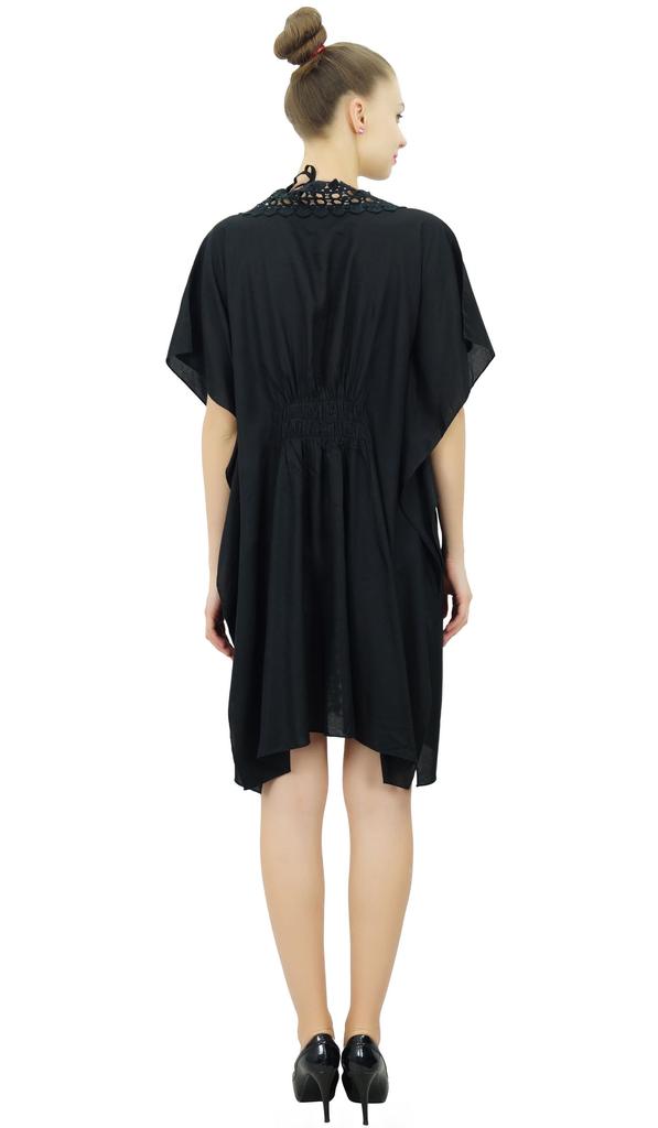 Bimba Women's Bikini Swimwear Cover-Up Summer Beach Tunic Dress Kaftan