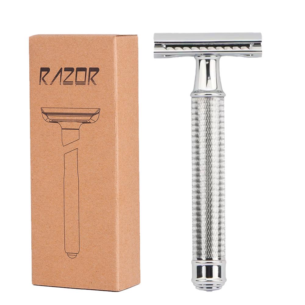 Classic Men s Double-Sided Safety Razor, Stainless Steel 316 Blade Holder