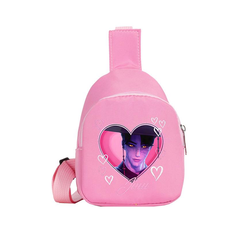 Animation Cartoon Peripheral Printing High Value Portable Shoulder Bag Leisure Children Fanny Pack