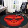 1pc Gorilla Pattern Office Round Area Rug, Indoor Mat Suitable For Office, Under Office Chairs Bedroom Living Room Home Decor, Room Deco
