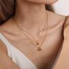 Cross-Border Retro Twelve Constellations Rhinestone Pendant