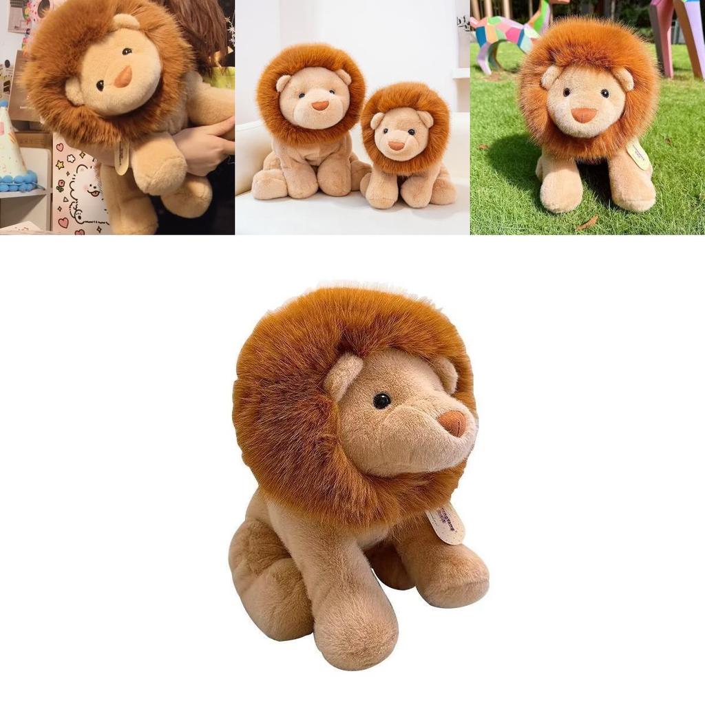 Plush Lion Stuffed Animal Toy For Home Decor And Giftgiving