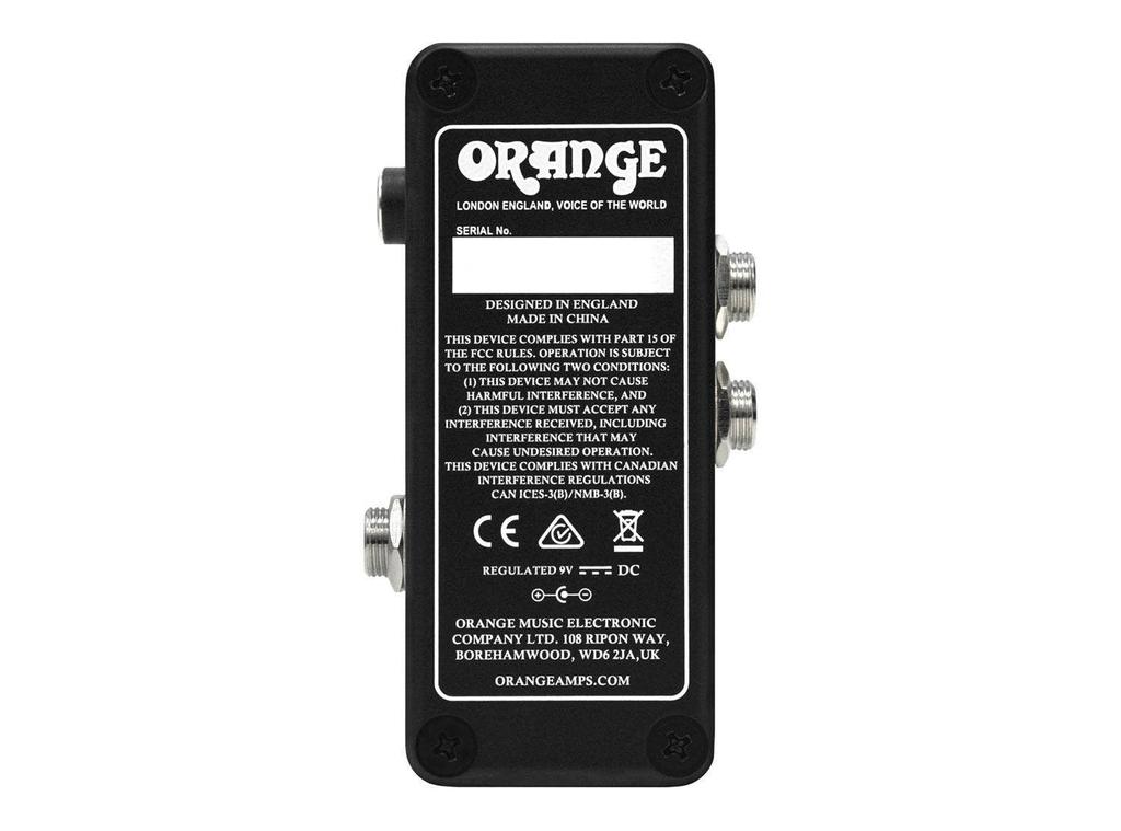 ORANGE Orange Teleport Pedal Type Audio Interface Orange/OMEC