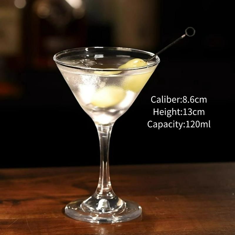 

Creative Cocktail Glasses Cups, Simple Margarita Glass Cup, Thin Martini Glass Cups, Bar Glass Goblets, Bartender Kitchen Tools 90-400ml