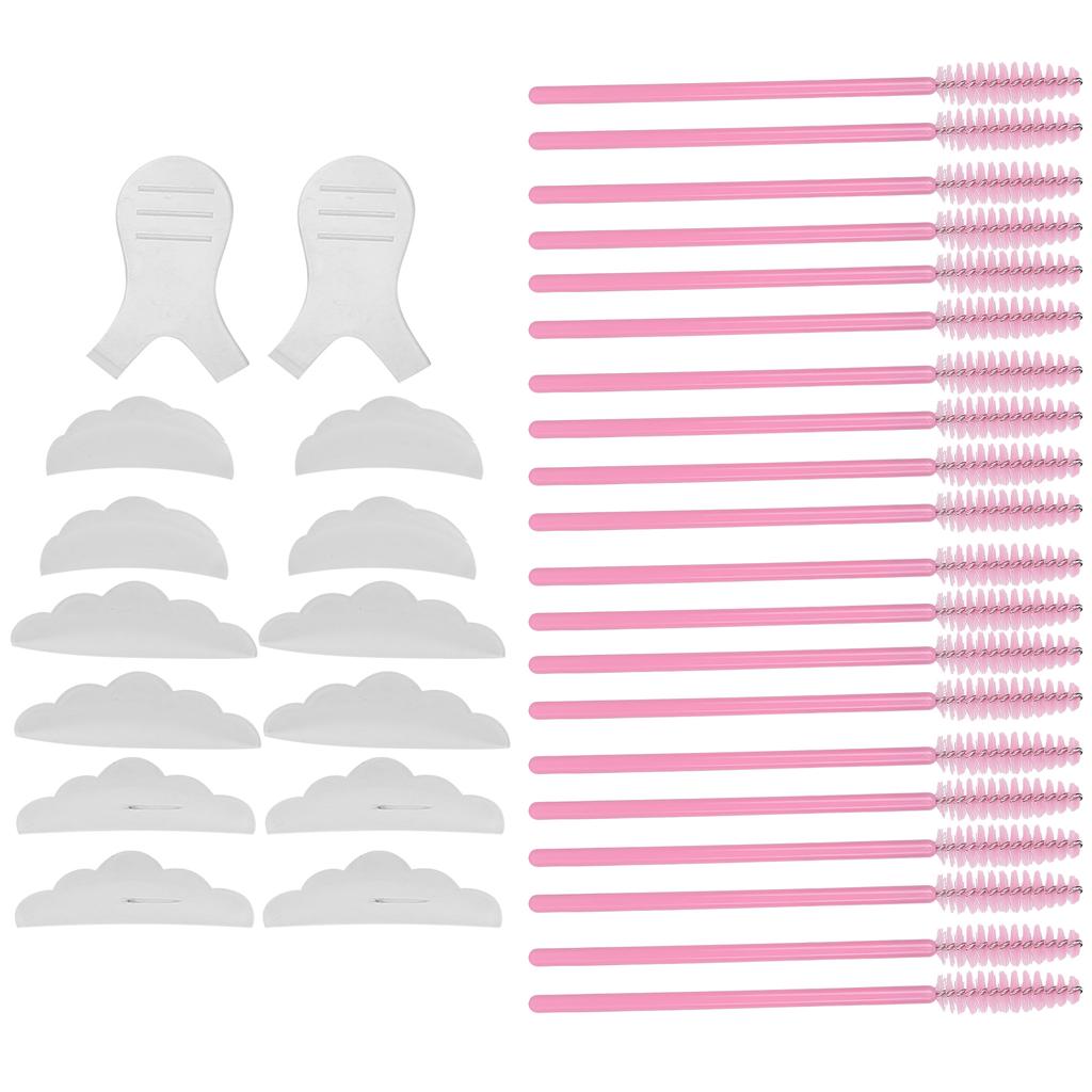 Professional Eyelash Perming Kit YShaped Brush Eyelash Perming Patch Curling Tool Set