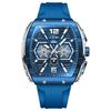 LIGE Brand Luxury Men's Watches Waterproof Sports Luminous Silicone Strap Chronograph Quartz Wristwatch for Men Reloj Hommes