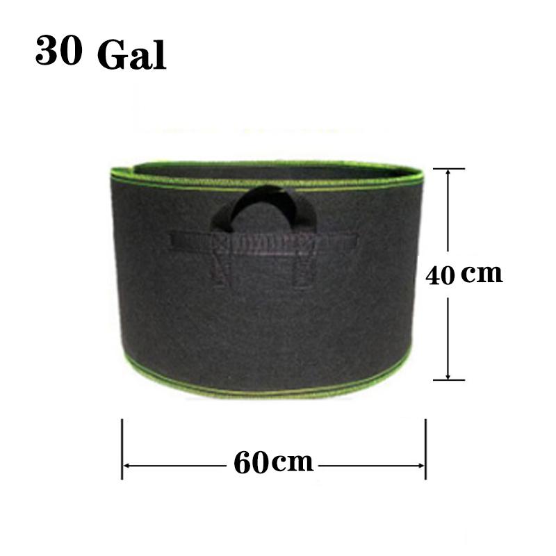 

Садовые растения, цветы, ткань, горшок для выращивания картофеля, томатов, рассадный мешок для выращивания деревьев, садовый овощной горшок 30 Gallon