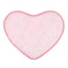 Heart Shaped Rugs Soft Non Slip Doormat Washable Water Absorbent Rugs for Home Entrance Bathroom Shower Floor Decor