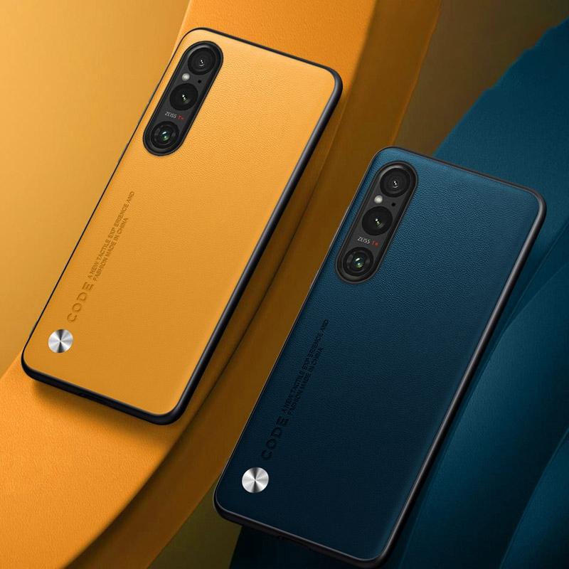 Luxusní PU kožené pouzdro pro Sony Xperia 1 5 10 V 1 IV Zadní kryt silikonové ochranné pouzdro na telefon pro Sony Xperia 1 5 10 IV Coque