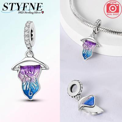 Charms Plata Dali'S Distorted Time Pendants Beads Fit Original Bracelets Charms For Women Jewelry Diy Making Fine Gifts