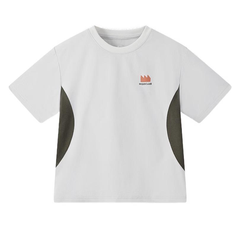 MQD Boys  Moisture-Wicking Luminous Print Sports T-Shirt 170