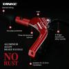 Sada hydraulických kotoučových brzd TANKE pro horské kolo s 160mm kotouči, hydraulickými třmeny, předním a zadním uchycením a řídítky 22,2 mm