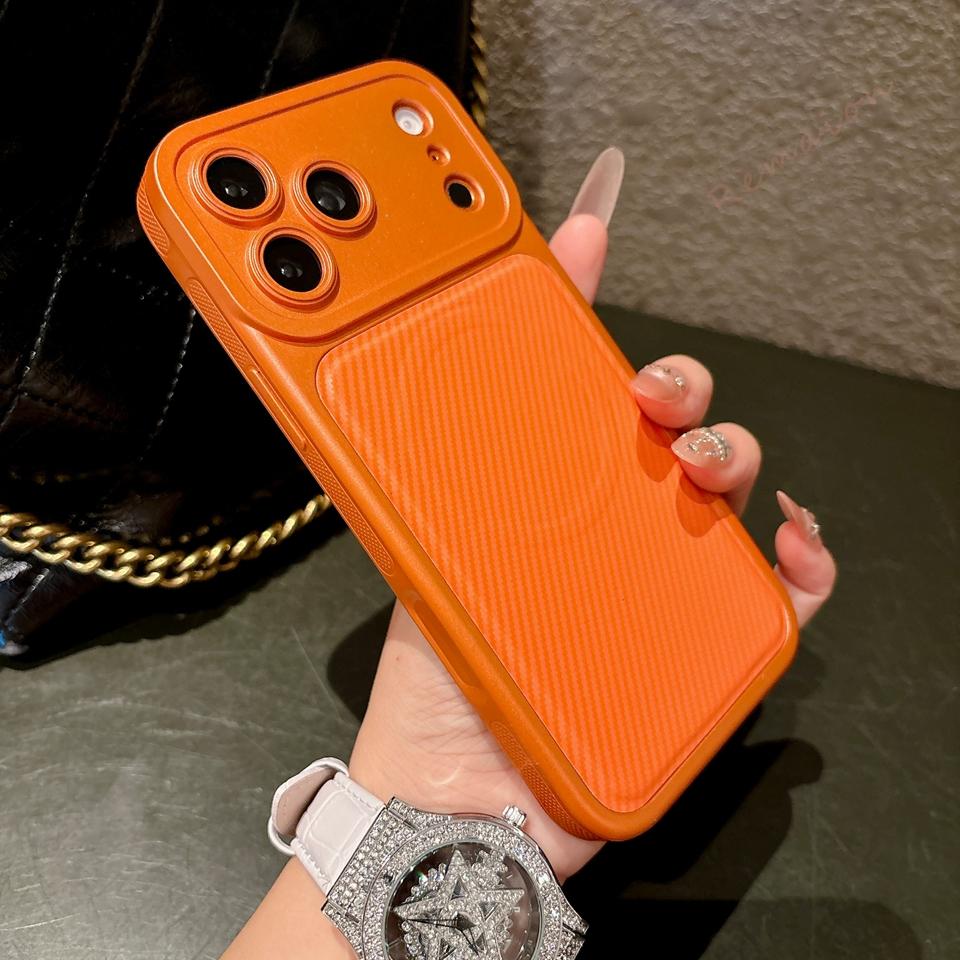 New Fiber Magnetic Phone Case For For Iphone 17 13 14 1 16 Pro Max 16Pro 17Pro Wireless Charging Silicone Protector Cover
