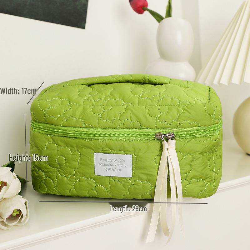 2023 Roztomilá taštička na péči o pleť a make-up v barvách bonbónů - Velká kapacita, přenosná, ve stylu Ins pro ženy