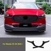Car Styling Front Bumper Trim Racing Grille Cover Protector Decoration Accessories Exterior Sticker For Mazda CX-30 CX30  +