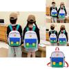 Kid Toddler Backpack With Lightweight Design And Striped Pattern For School And Outings