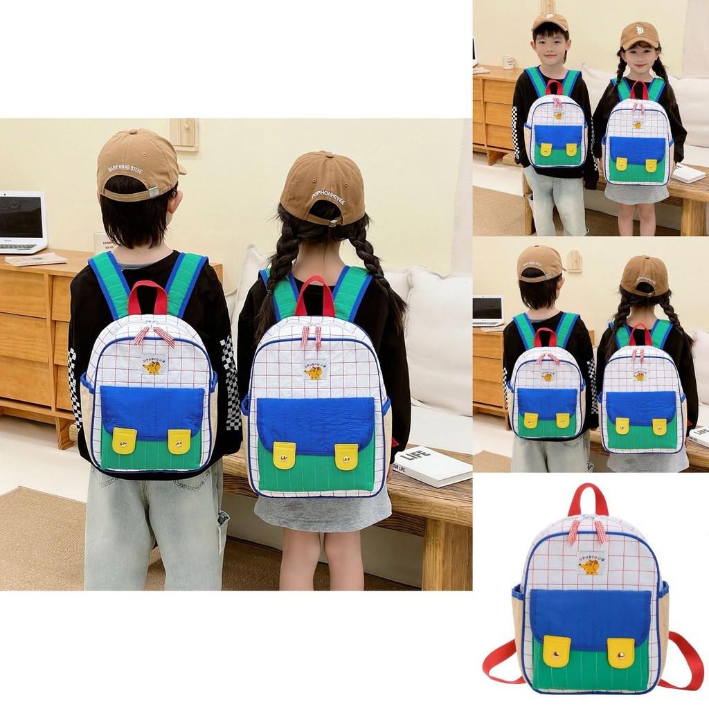 Kid Toddler Backpack With Lightweight Design And Striped Pattern For School And Outings