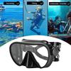 Scuba Diving Snorkeling Frameless Mask Perfect Seal Silicone Skirt Panoramic View Tempered Glass Swim Goggles Suitable for Adult